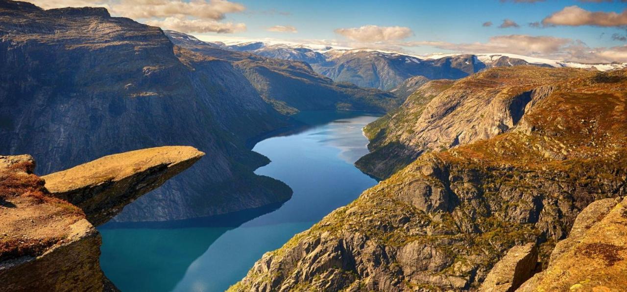 ティッサダルTrolltunga Viewアパートメント エクステリア 写真